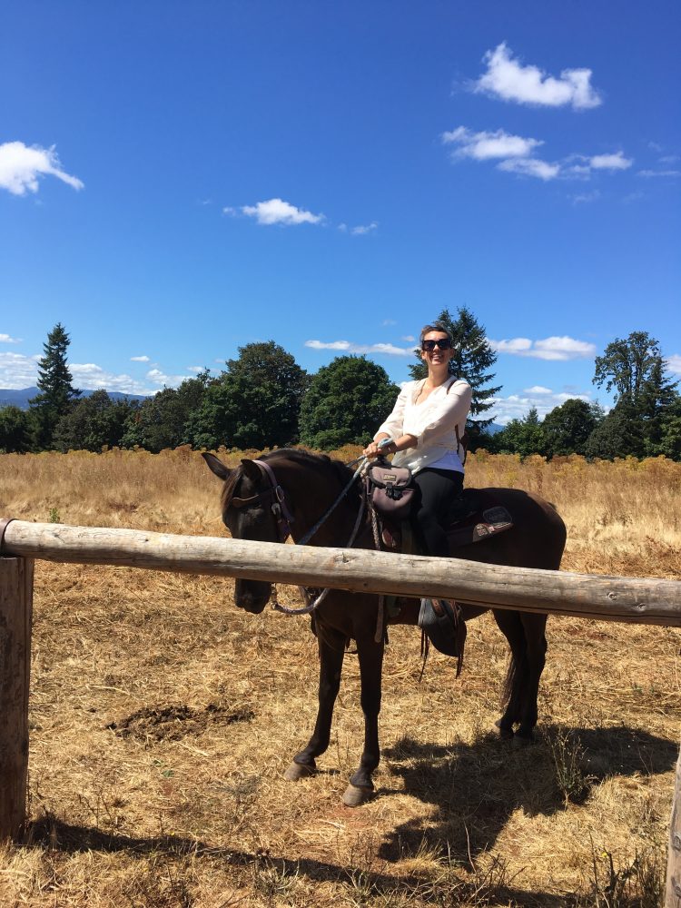 Horseback Riding Through Oregon's Wine Country